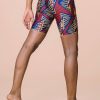 Cycliste Couleur Imprime Rouge Bordeaux Fitness Yoga Sport Femme Massollo 3 720x