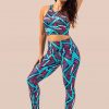 Legging Couleur Turquoise Sport Yoga Fitness Casual Femme Massollo 2 720x